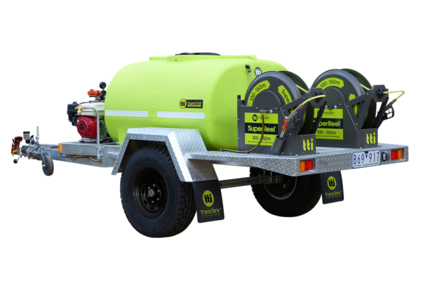 1000L SuperTrail™ Trailed Sprayer with Twin SuperReel™